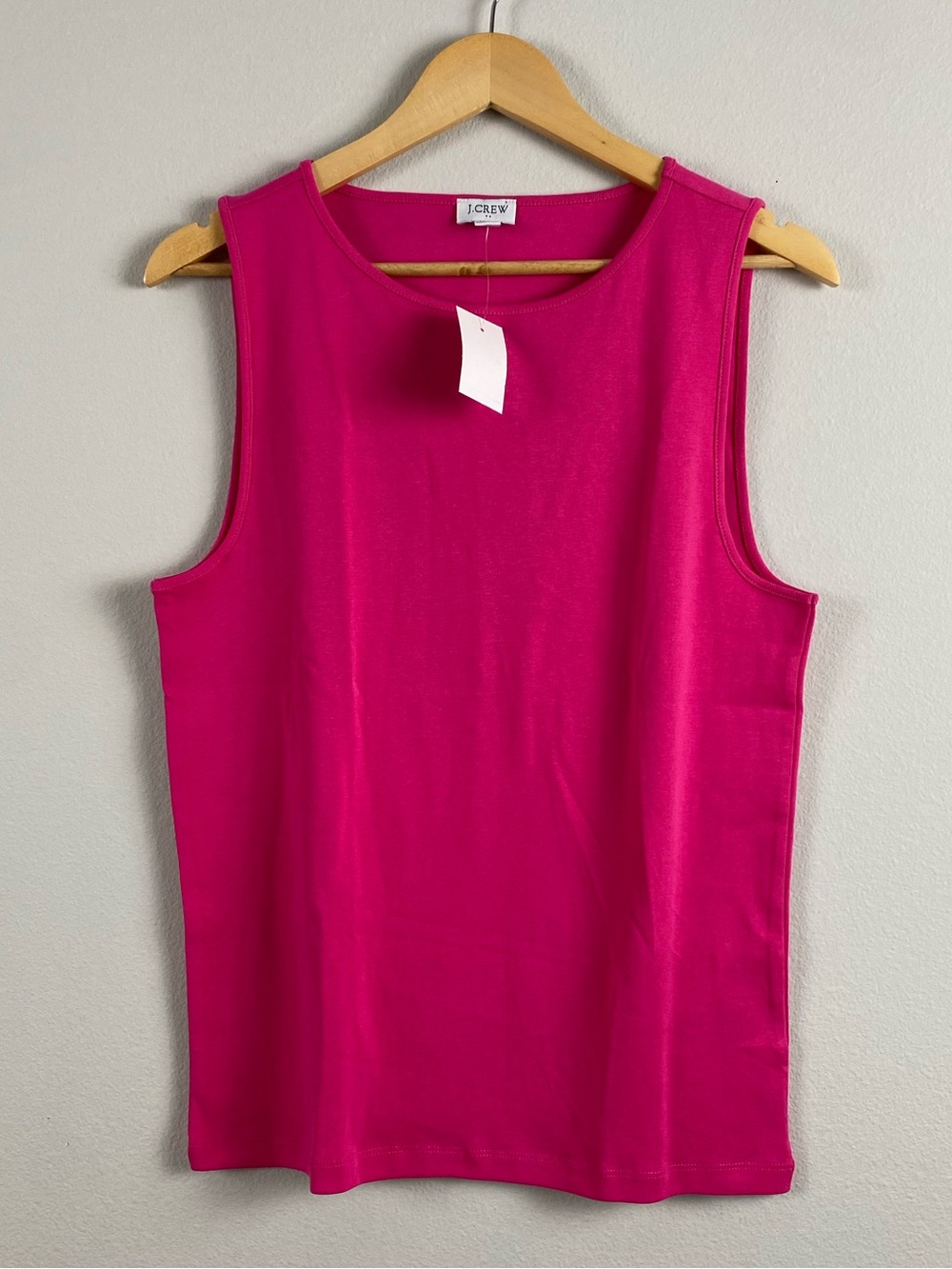 J. Crew Factory Shell Tank Top | Sweet Fuchsia